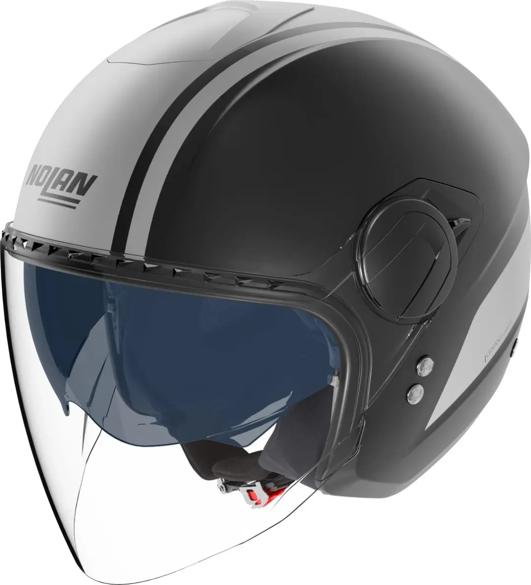 Nolan N20-2 Visor Dolce Vita Jethelm S - Zwart/wit - afbeelding 4 van 6