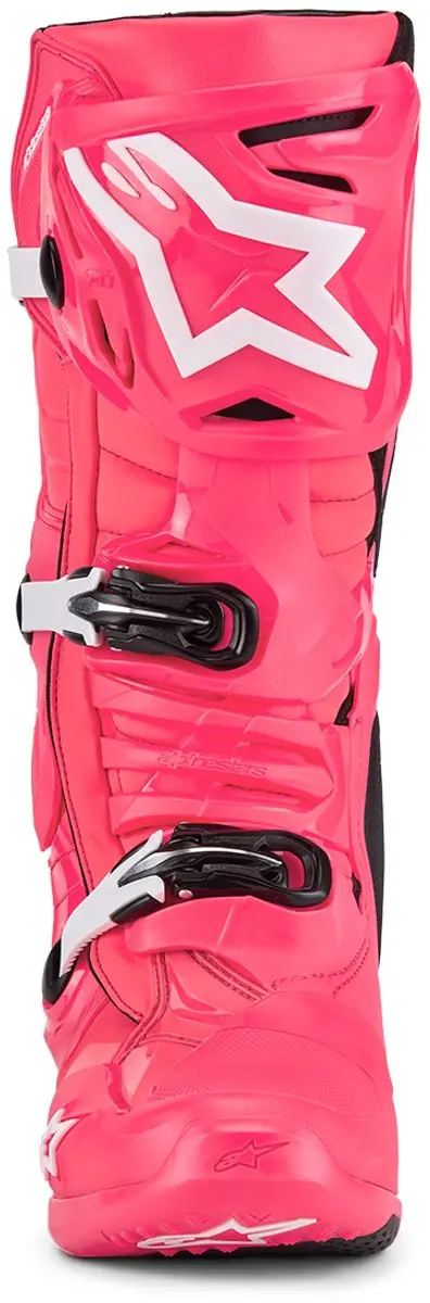 Alpinestars Tech 10 MX Laarzen - Diva Roze/Wit - Maat 9 - afbeelding 4 van 6