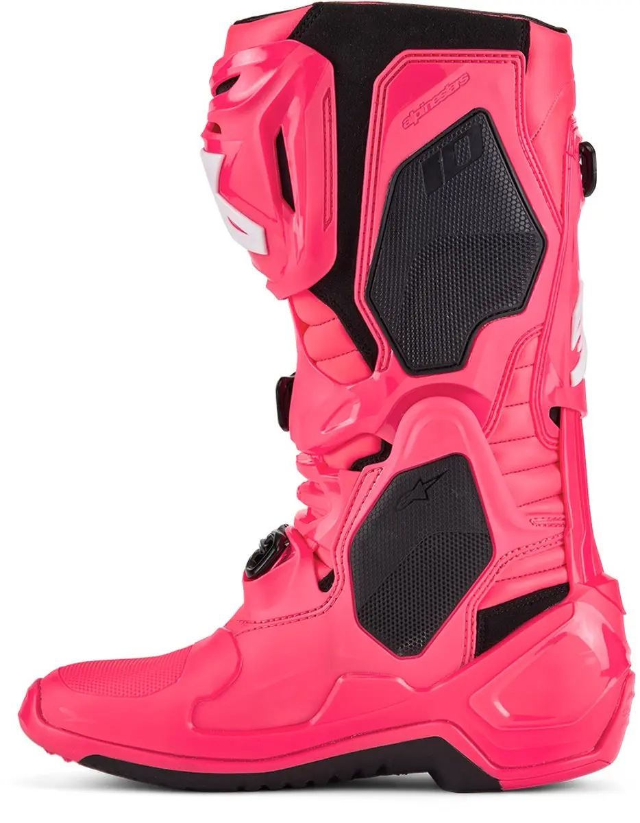 Alpinestars Tech 10 MX Laarzen - Diva Roze/Wit - Maat 9 - afbeelding 5 van 6