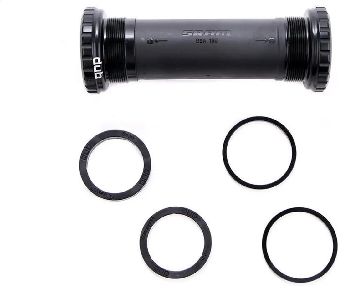 SRAM DUB MTB Trapas Cupset 100mm BSA - Zwart - afbeelding 2 van 6