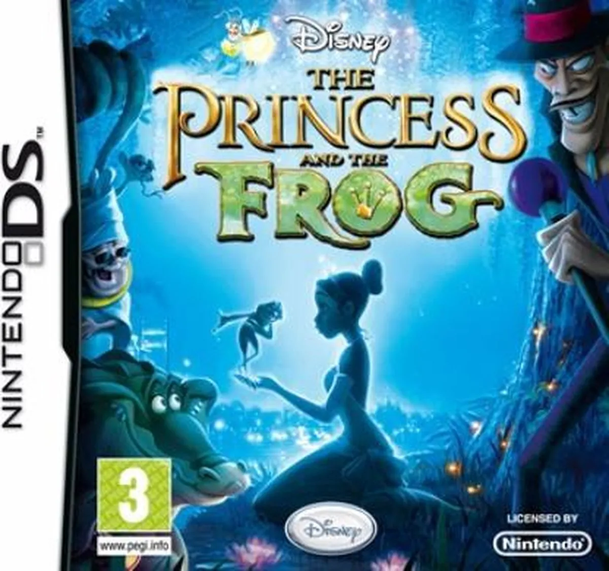 Disney The Princess and the Frog Nintendo DS Gamecard