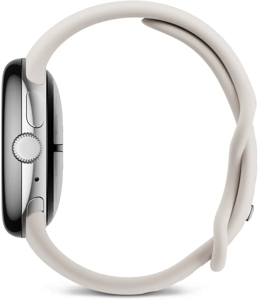 Google Pixel Watch 3 41mm - Zilverkleurig/Porselein - afbeelding 3 van 3