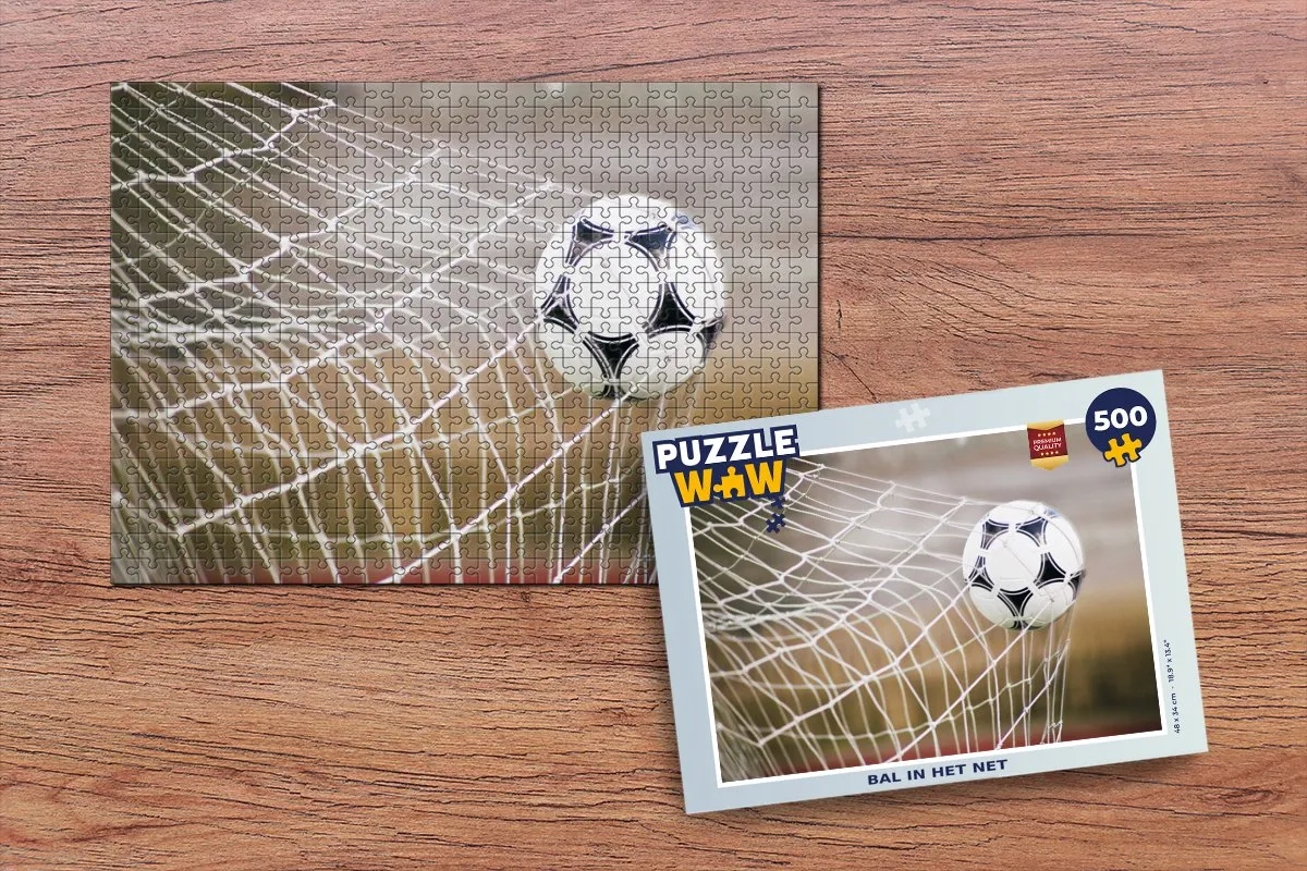 PuzzleWow Puzzel Bal in het Net 500 Stuks