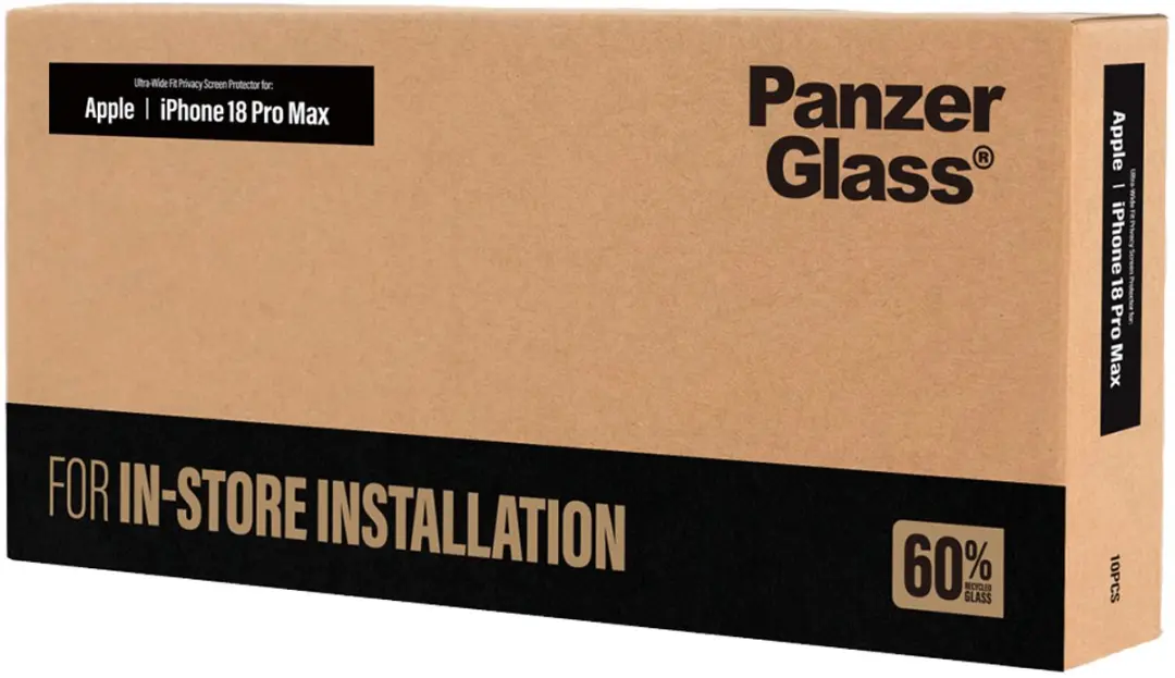 PanzerGlass Privacy Screenprotector iPhone 18 Pro Max - 10x - afbeelding 5 van 5