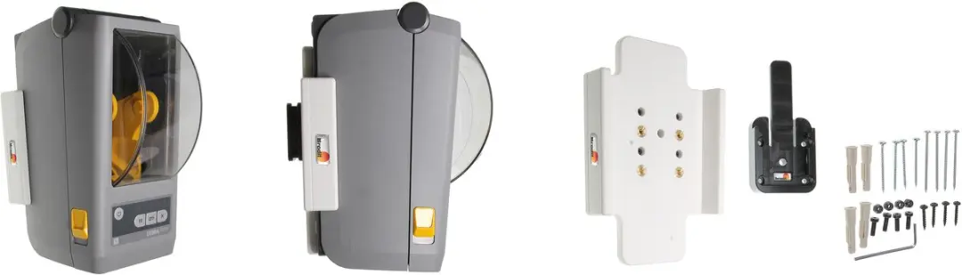 Brodit houder Zebra ZD410 (wit) met MultiMoveClip