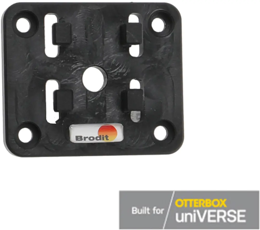 Brodit 4-prong male plate for Otterbox uniVERSE tablet cases