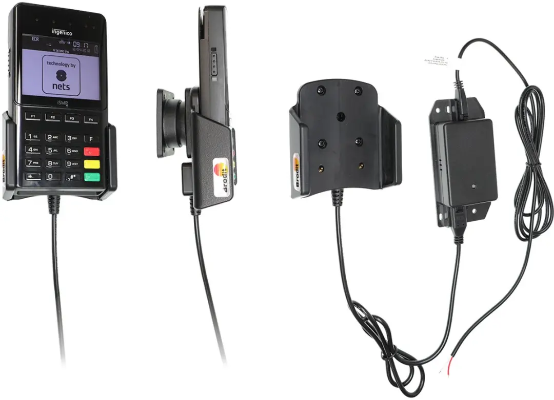 Brodit houder-lader Ingenico iSMP4 fixed instal.
