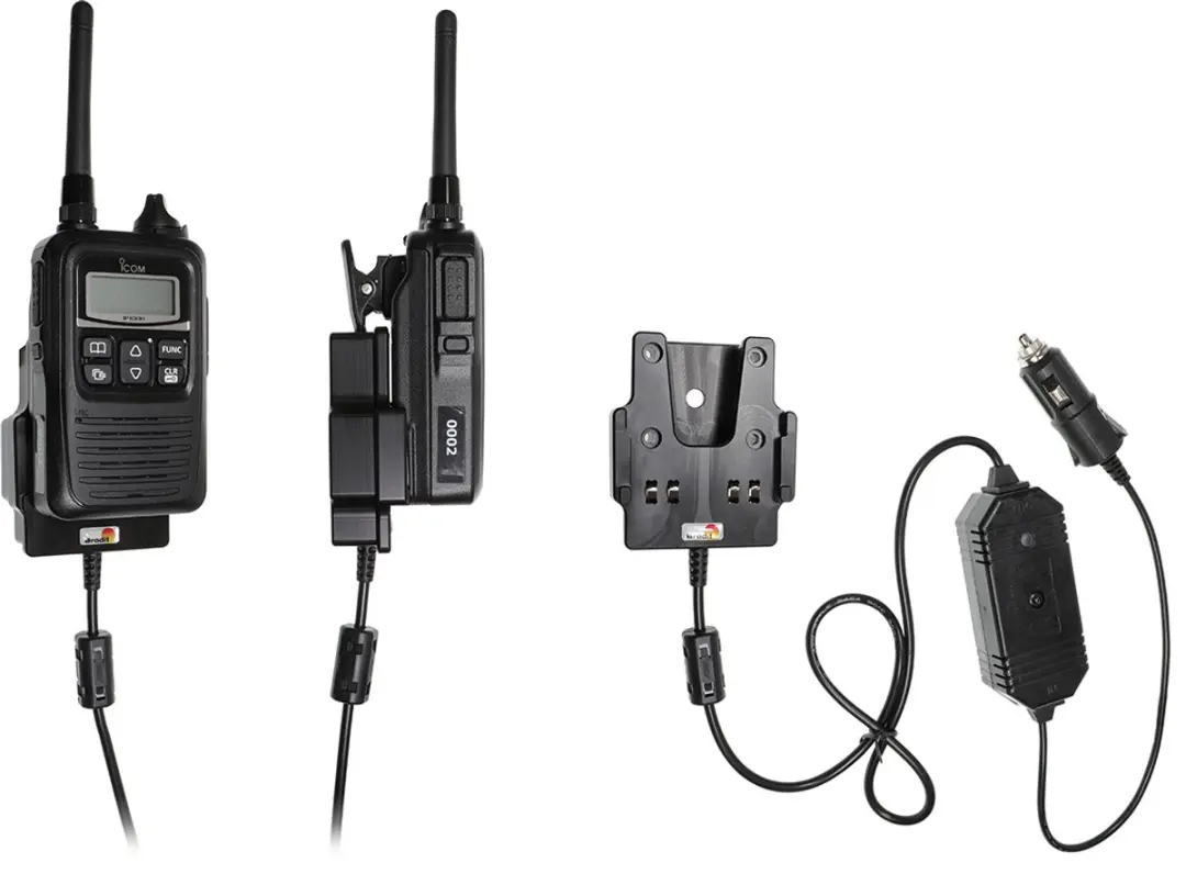 Brodit houder-lader ICOM IP100H sig.plug