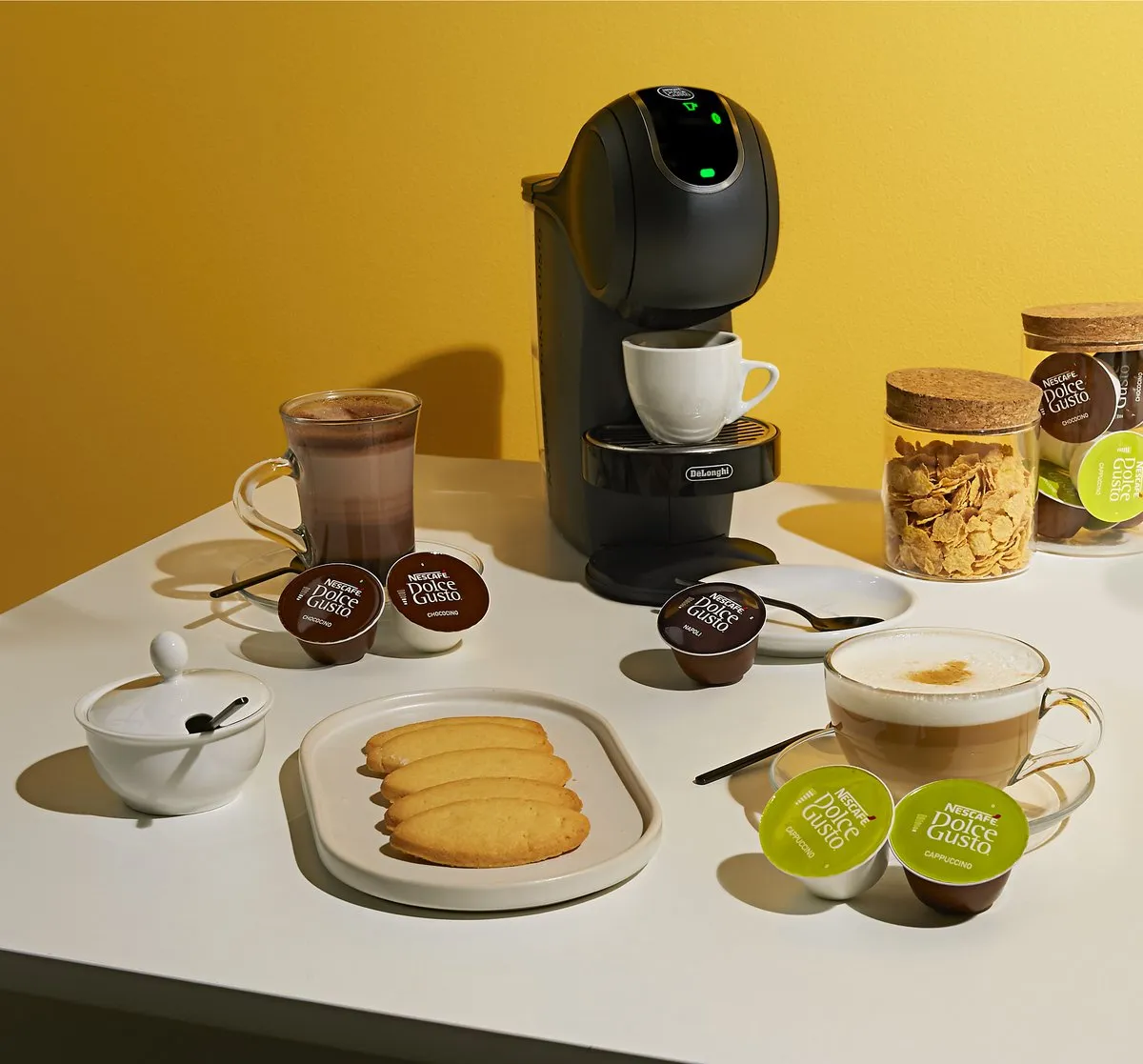 De'Longhi Dolce Gusto Genio S Plus EDG426.GY Koffiecupmachine - 15 Bar - 0.8L - Antraciet
