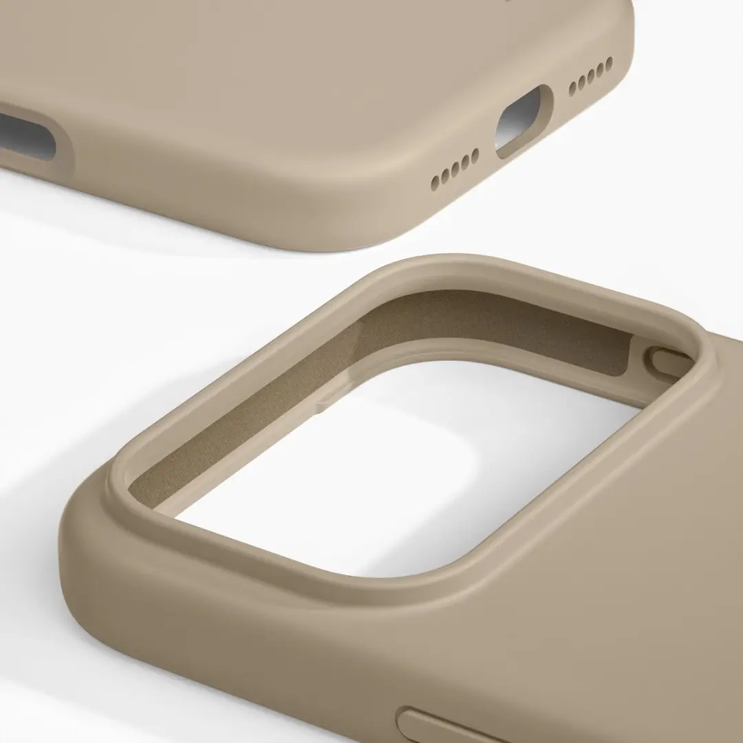 iDeal of Sweden Silicone Case IDSICMS-I2667P-128 - iPhone 18/17 Pro Max - Beige - afbeelding 3 van 4