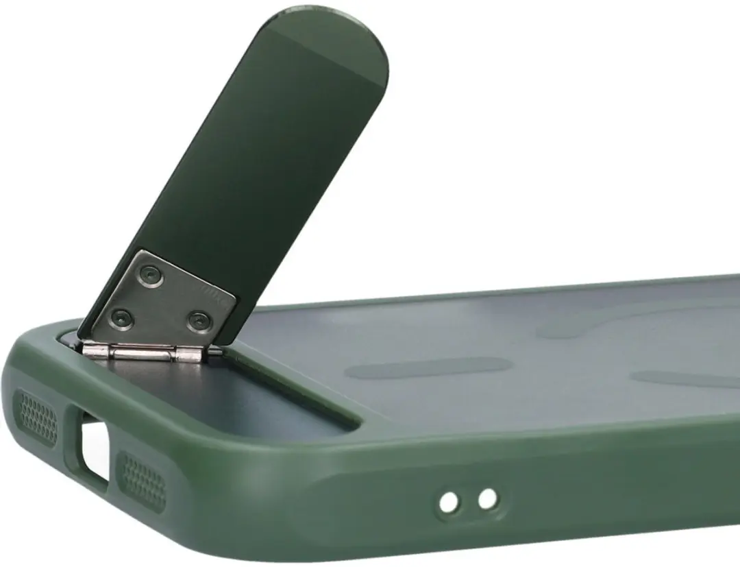 Mobiparts Hoesje iPhone 17/18 Pro - Hardcover MagSafe - Groen Transparant - afbeelding 4 van 4