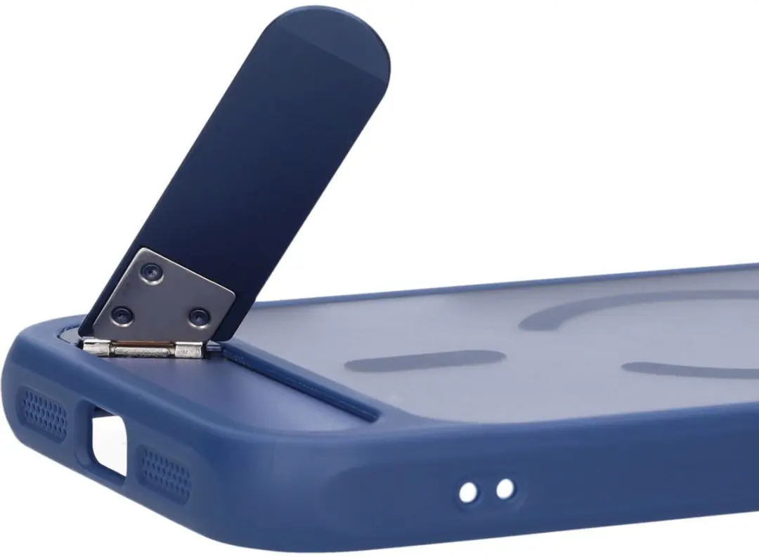 Mobiparts Hoesje iPhone 17/18 Pro Max - MagSafe - Blauw Transparant - afbeelding 3 van 4