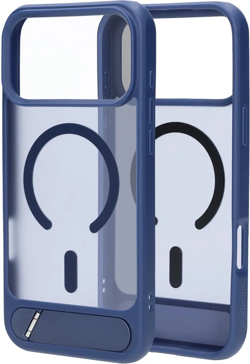 Mobiparts Hoesje iPhone 17/18 Pro Max - MagSafe - Blauw Transparant - afbeelding 2 van 4