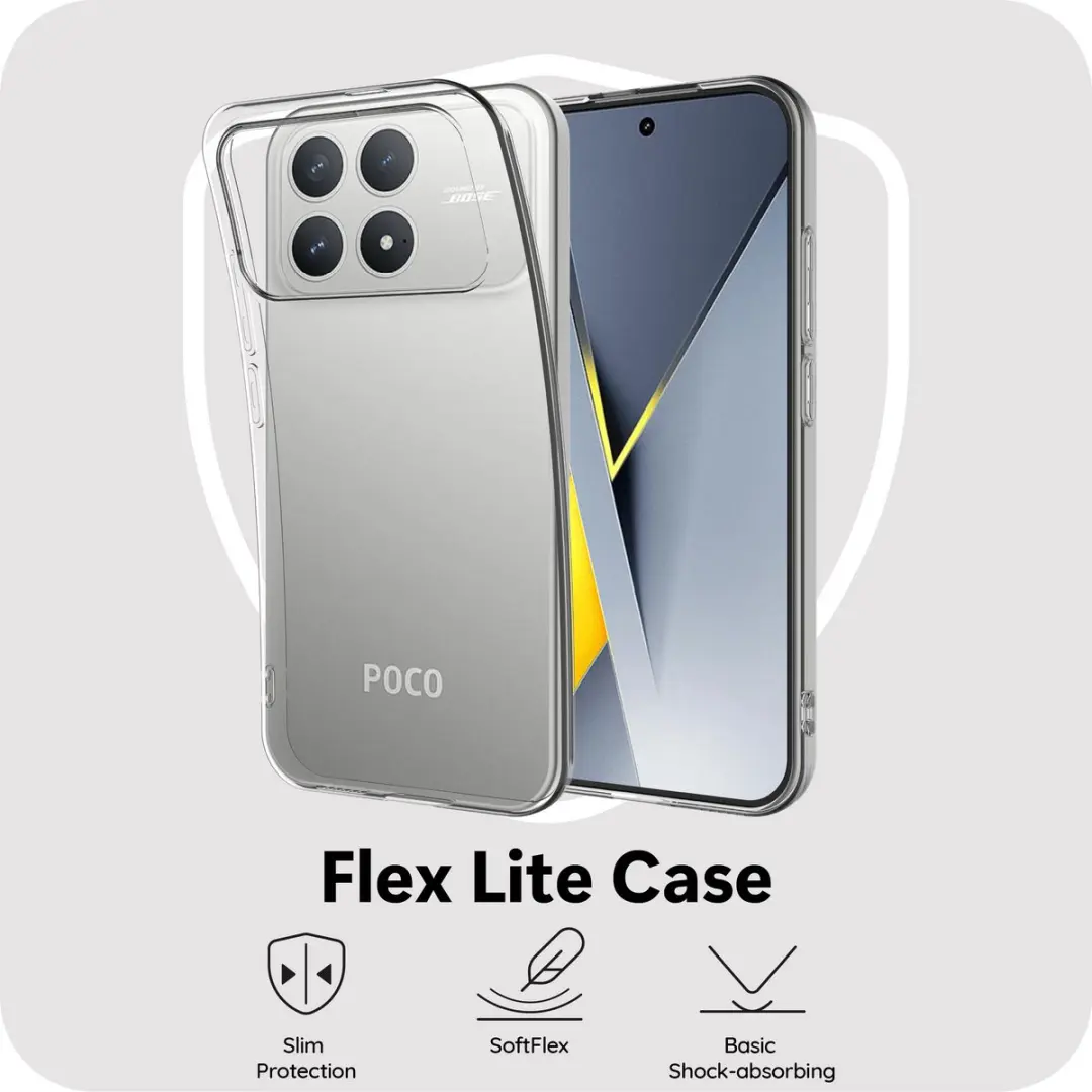Just in Case Hoesje MXM2863KL0 Xiaomi Poco F8 Pro - Transparant - afbeelding 4 van 6