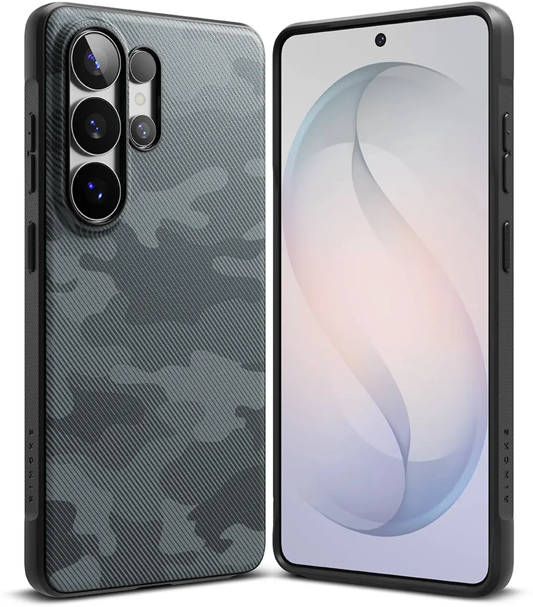 Ringke Onyx Samsung Galaxy S26 Ultra Camo Black Hoesje