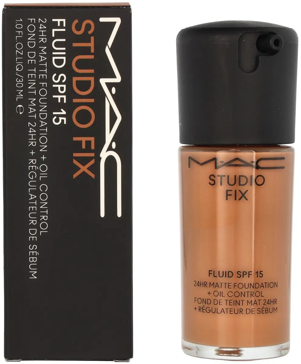MAC Studio Fix Fluid SPF 15 Foundation NW40 - 30ml - afbeelding 6 van 6
