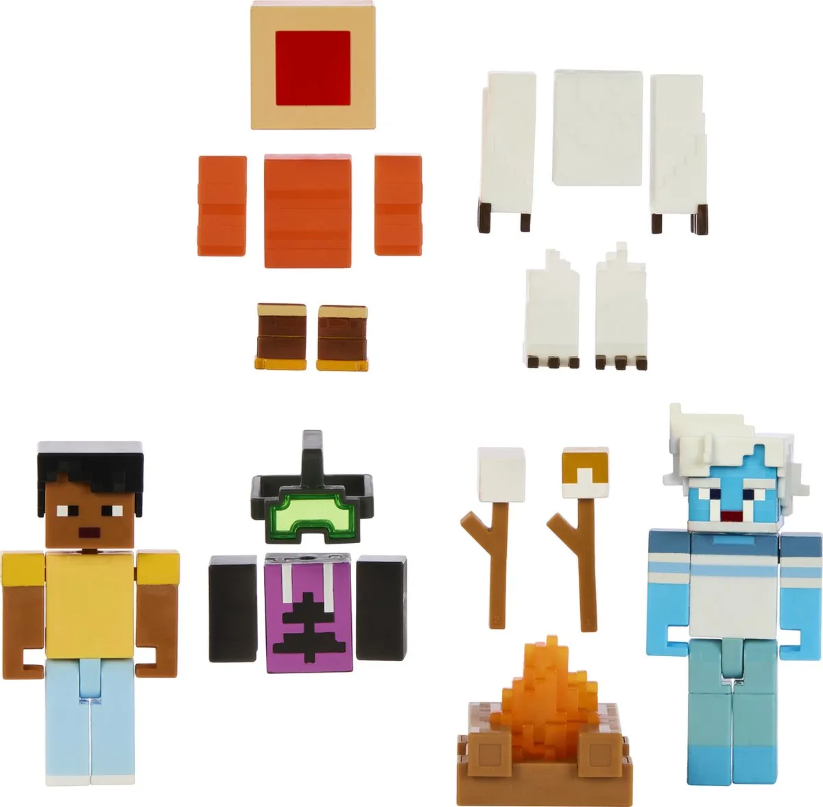 Minecraft Creator Series Yeti Scare Story Pack - 2 Figuren - Multicolor
