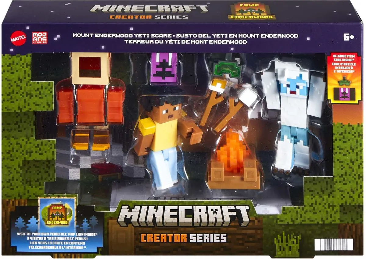 Minecraft Creator Series Yeti Scare Story Pack - 2 Figuren - Multicolor