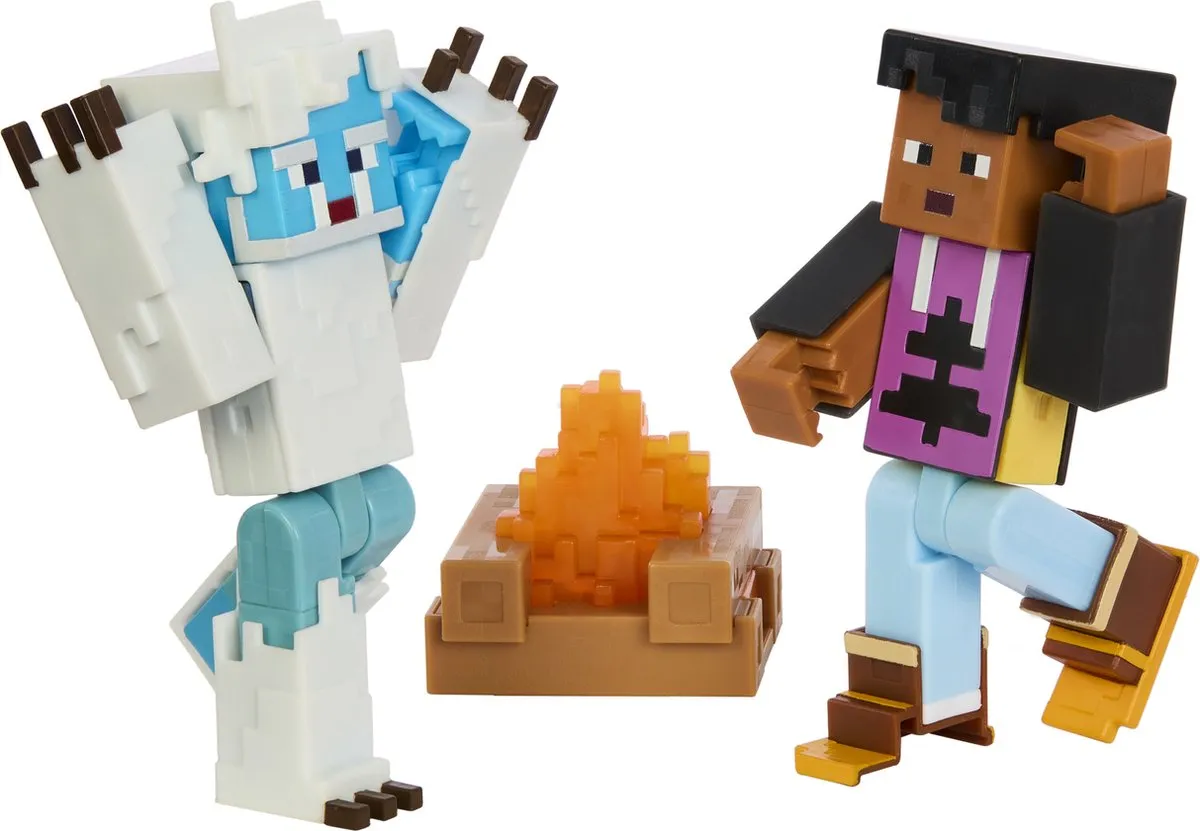 Minecraft Creator Series Yeti Scare Story Pack - 2 Figuren - Multicolor