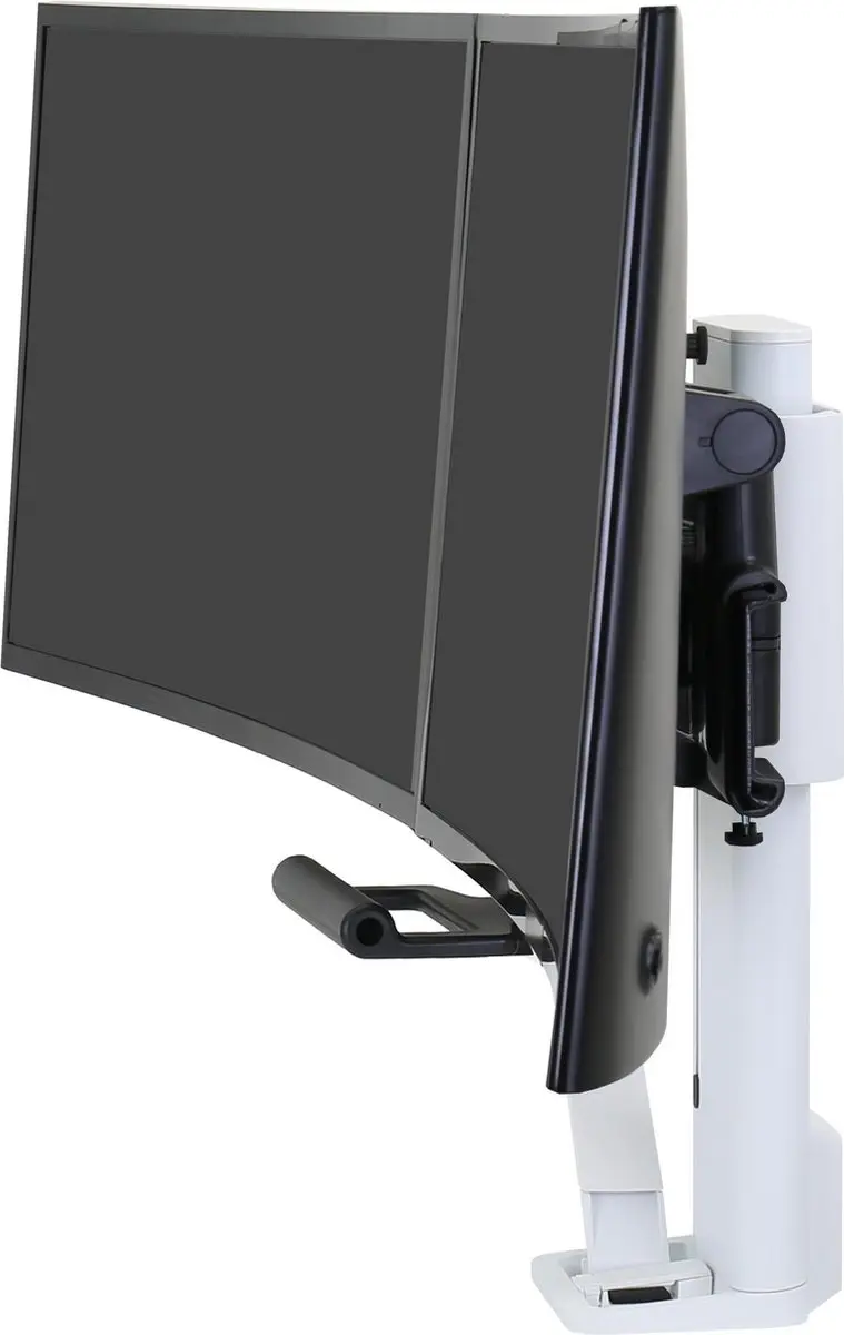 Ergotron TRACE 45-631-216 Monitorbeugel 2-voudig - 68,6 cm Wit - afbeelding 4 van 5