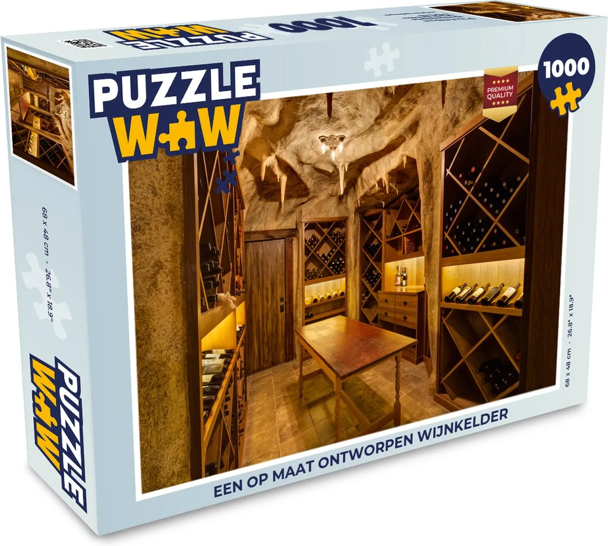 PuzzleWow Legpuzzel 1000 Stuks