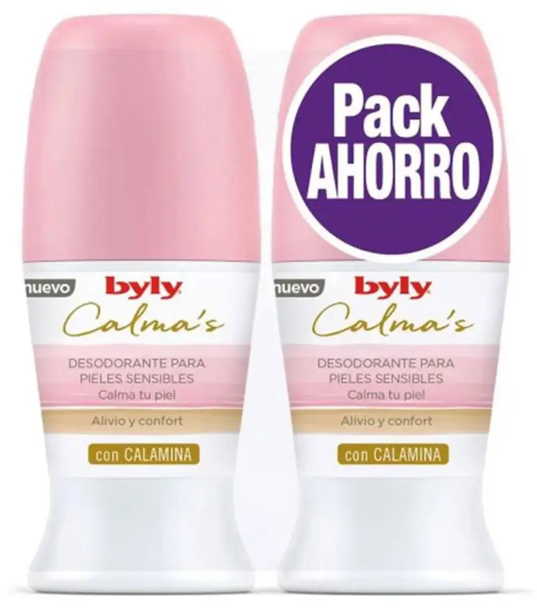 BYLY SENSITIVE CALM DEO ROLL-ON PACK 2 x 50 ml