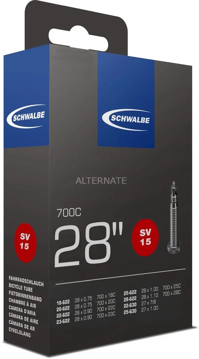 Schwalbe SV15 Binnenband 28-622/630 - 50mm Presta - afbeelding 3 van 6