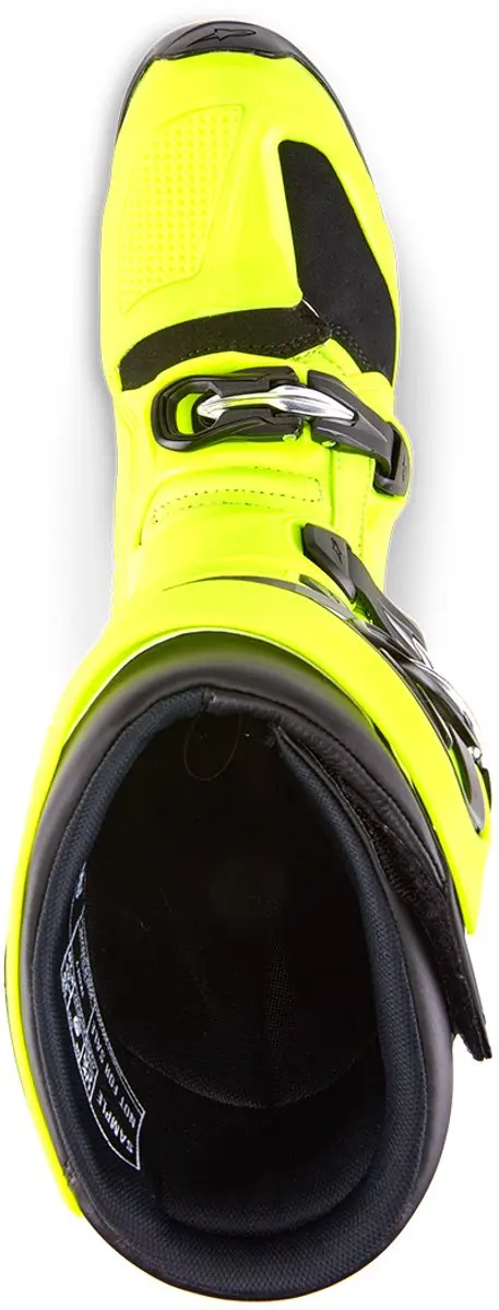 Alpinestars Tech 7 MX Laarzen - Zwart/Fluo Geel - afbeelding 2 van 6