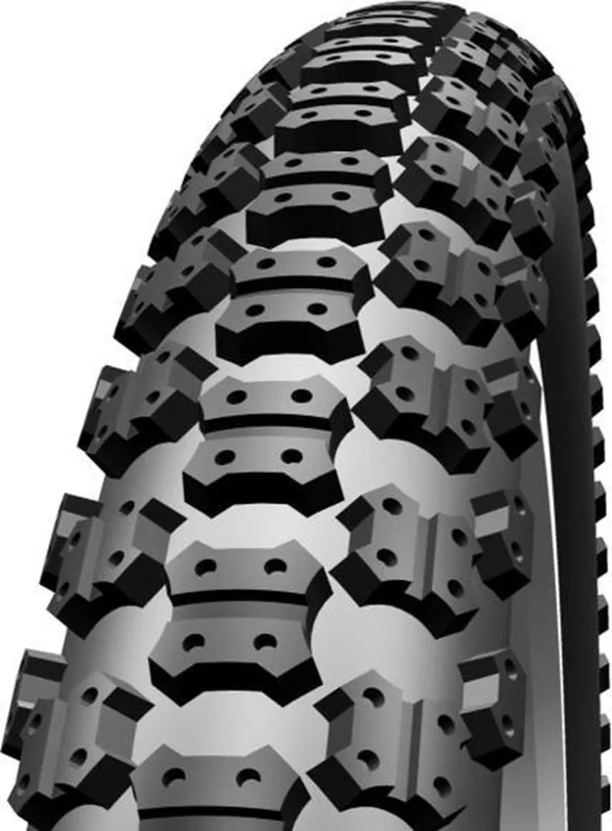 Schwalbe Buitenband Mad Mike 20 X 2.125 (57-406) Zwart
