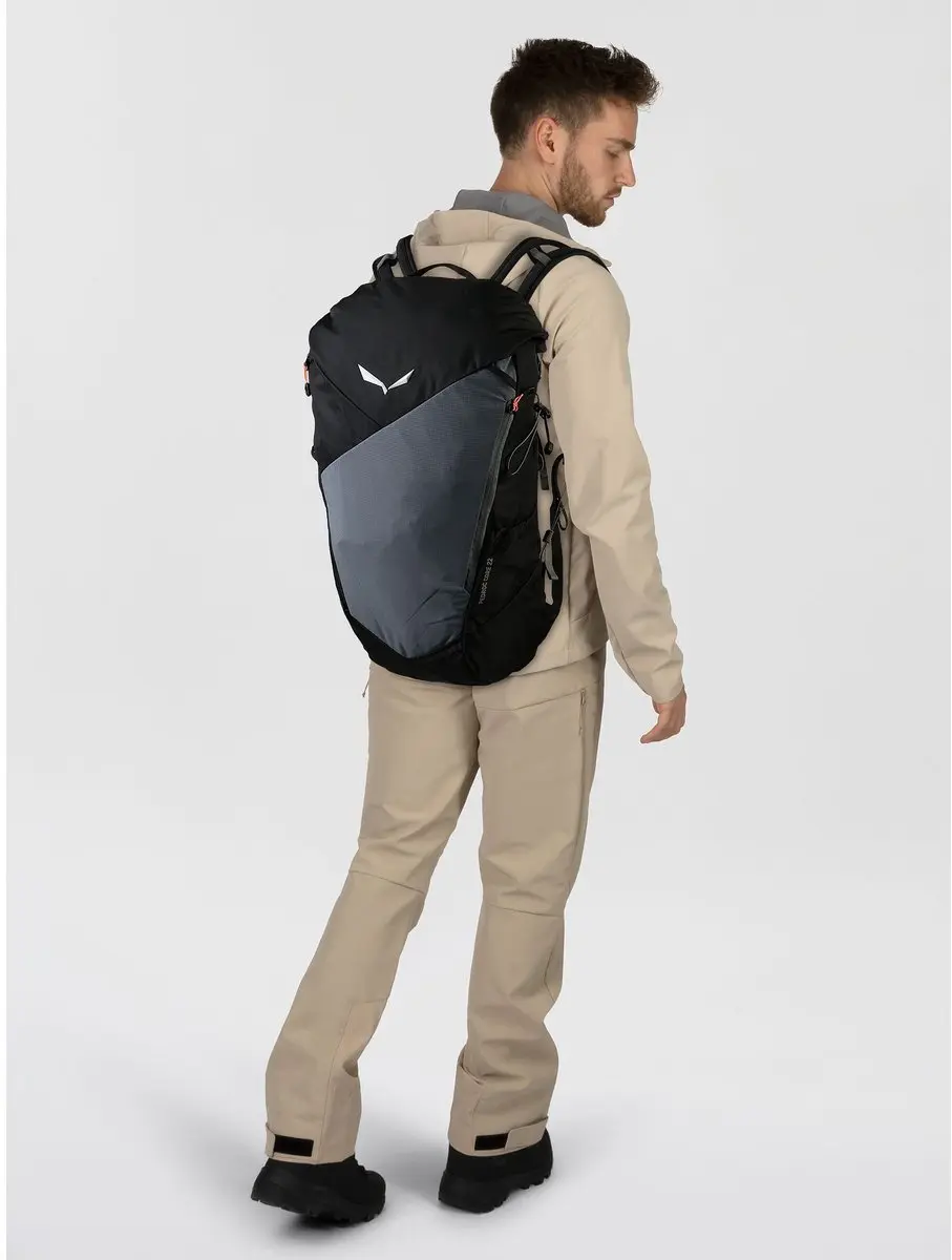 Salewa Pedroc Core 22L Rugzak - 22L - Black Out - afbeelding 5 van 6