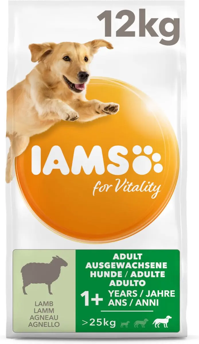 Iams Adult Large Lam 12kg
