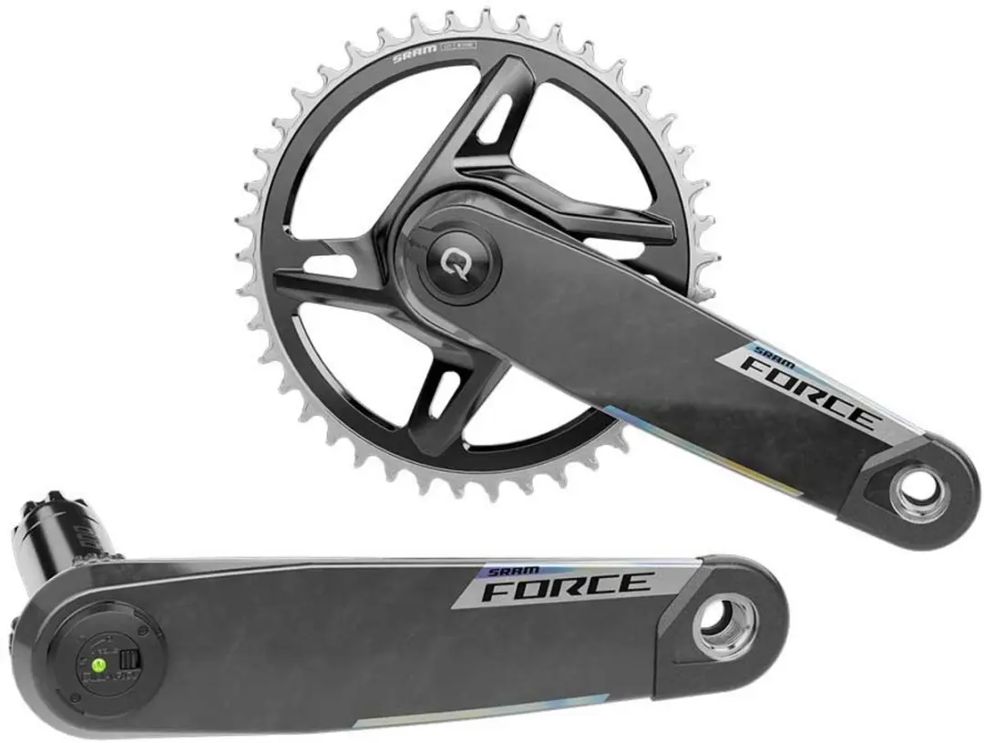 SRAM Force 1 Xplr AXS E1 Dub Wide Crankstel 175mm/42t - Zilver