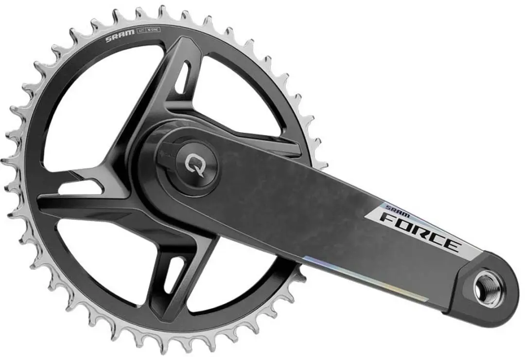 SRAM Force 1 Xplr AXS E1 Dub Wide Crankstel 175mm/42t - Zilver