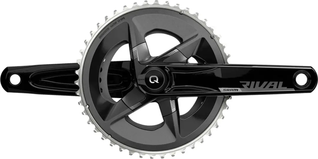 SRAM Rival AXS Dub Crankstel 175mm 35/48t - Vermogensmeter - Zwart - afbeelding 2 van 3