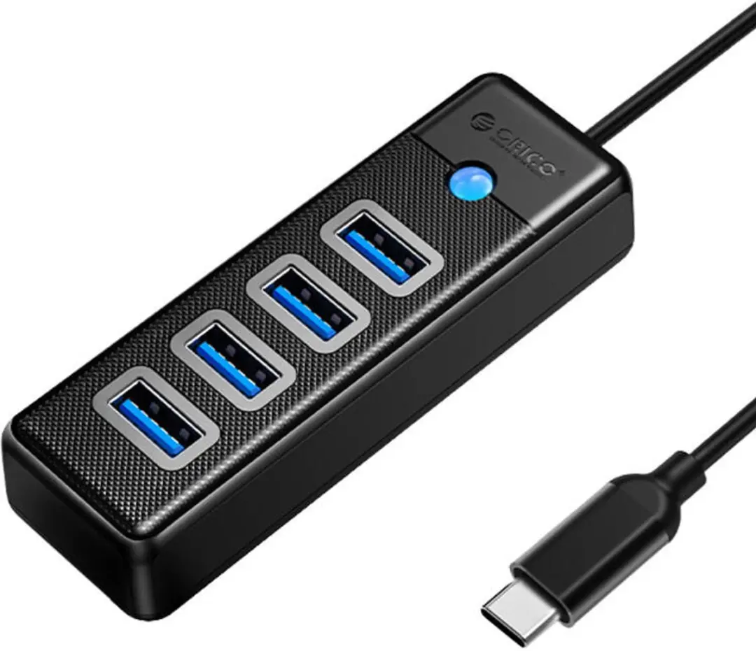 Orico Hub Usb-C Naar 4X Usb 3.0 Voor Windows Macbook Pc Computeraccessoires