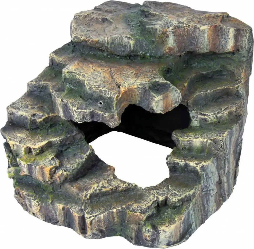 Trixie Hoekrots Reptielen 19x17x17cm - Bruin/Groen - afbeelding 3 van 6