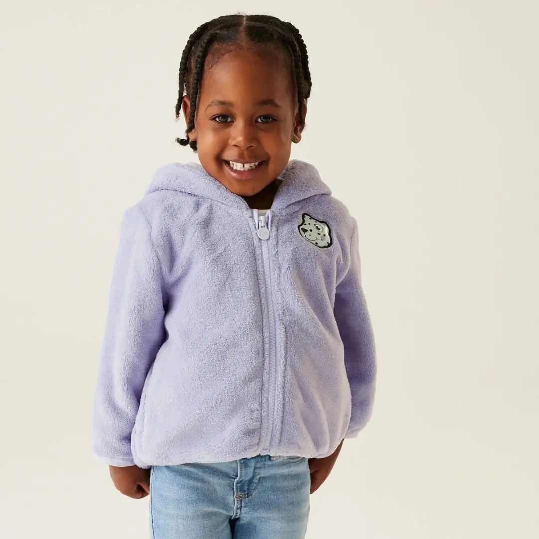 Regatta Baby Fleece Animal - Paars - afbeelding 2 van 2