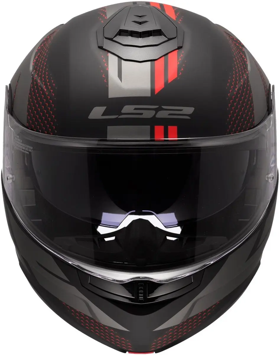 LS2 FF908 Strobe II Systeemhelm - XXXL - Code Zwart/Grijs - afbeelding 2 van 6
