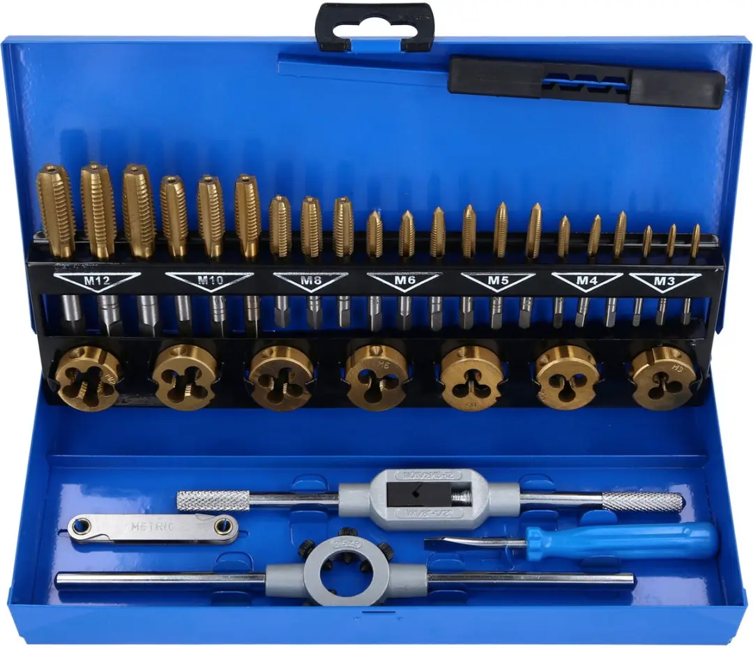 Brilliant Tools TiN Draadsnijgereedschapset BT101950 - 32-delig - afbeelding 2 van 5