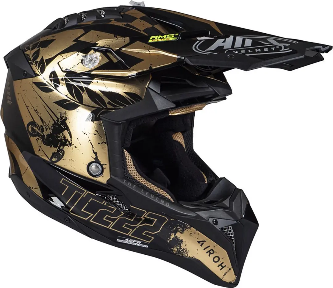 Airoh Aviator 3 TC222 The Legend Offroad Helm
