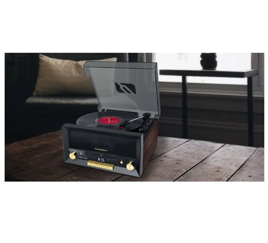 Muse MT112W Draaitafel - 20W - Zwart - afbeelding 5 van 6