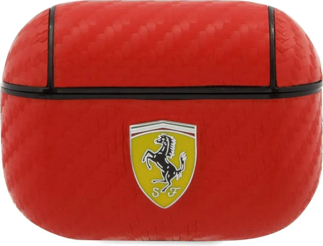 Ferrari Carbon Hoesje voor Apple Airpods Pro 1 (1e generatie)