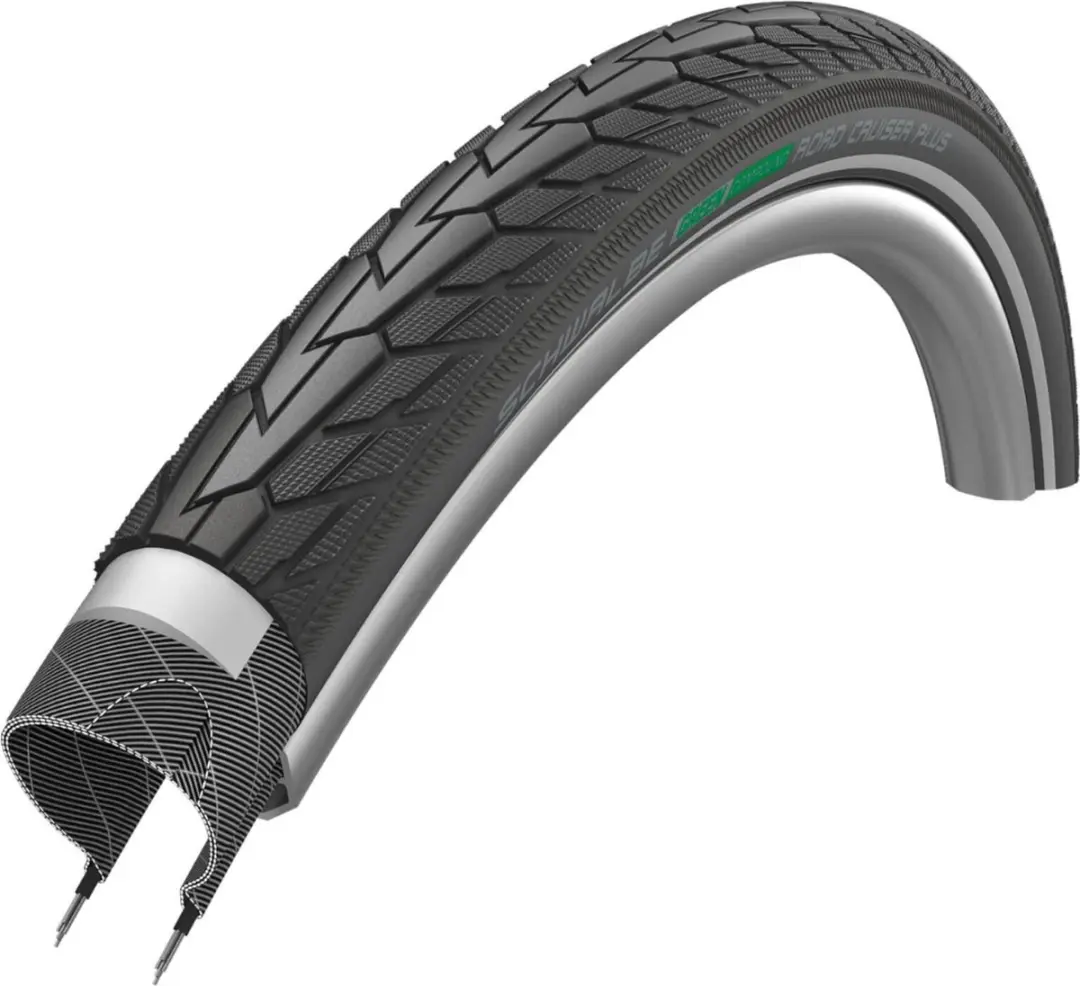 Schwalbe Road Cruiser Plus 28x1.60 Buitenband - PunctureGuard - Zwart