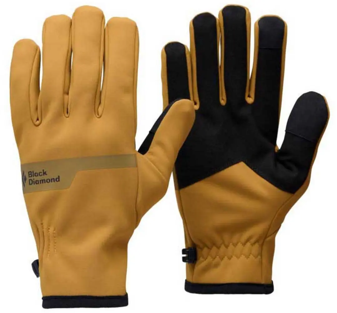 Black Diamond Everyday Softshell Handschoenen M - Geel