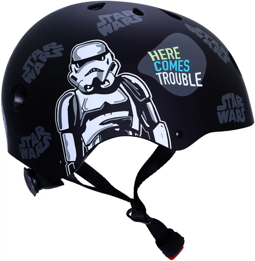 Disney Star Wars Fietshelm - 54-58 cm - Zwart - afbeelding 3 van 6