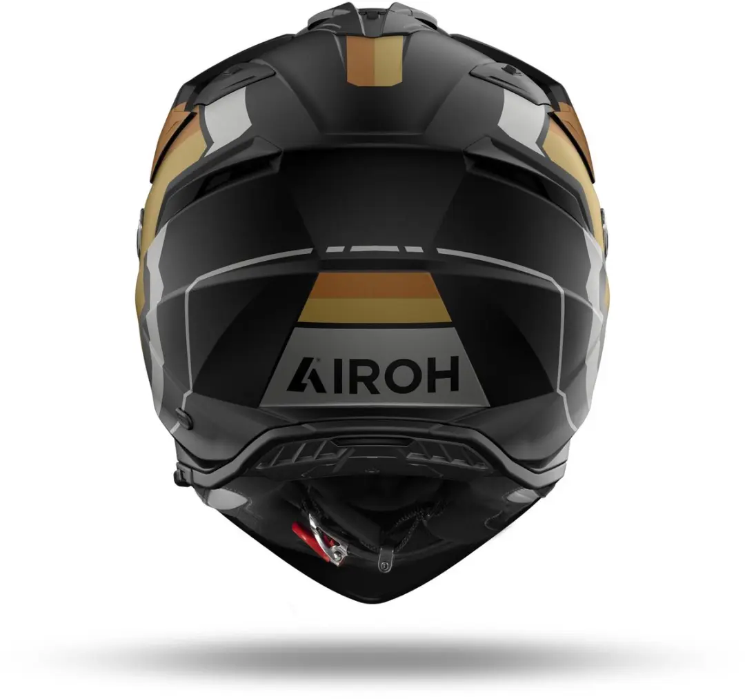 Airoh BADX-X Horn Endurohelm L - Grijs Mat/goud - afbeelding 3 van 6