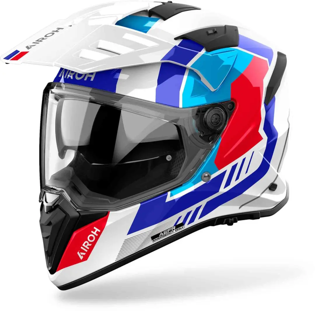 Airoh BADX-X Horn Endurohelm L - Grijs Mat/goud - afbeelding 4 van 6