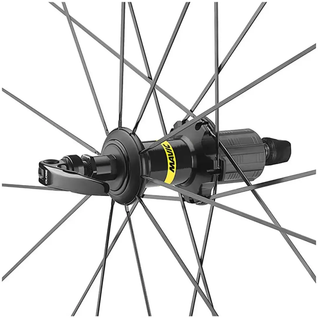 Mavic Aksium Achterwiel 28" - Zwart - afbeelding 3 van 5