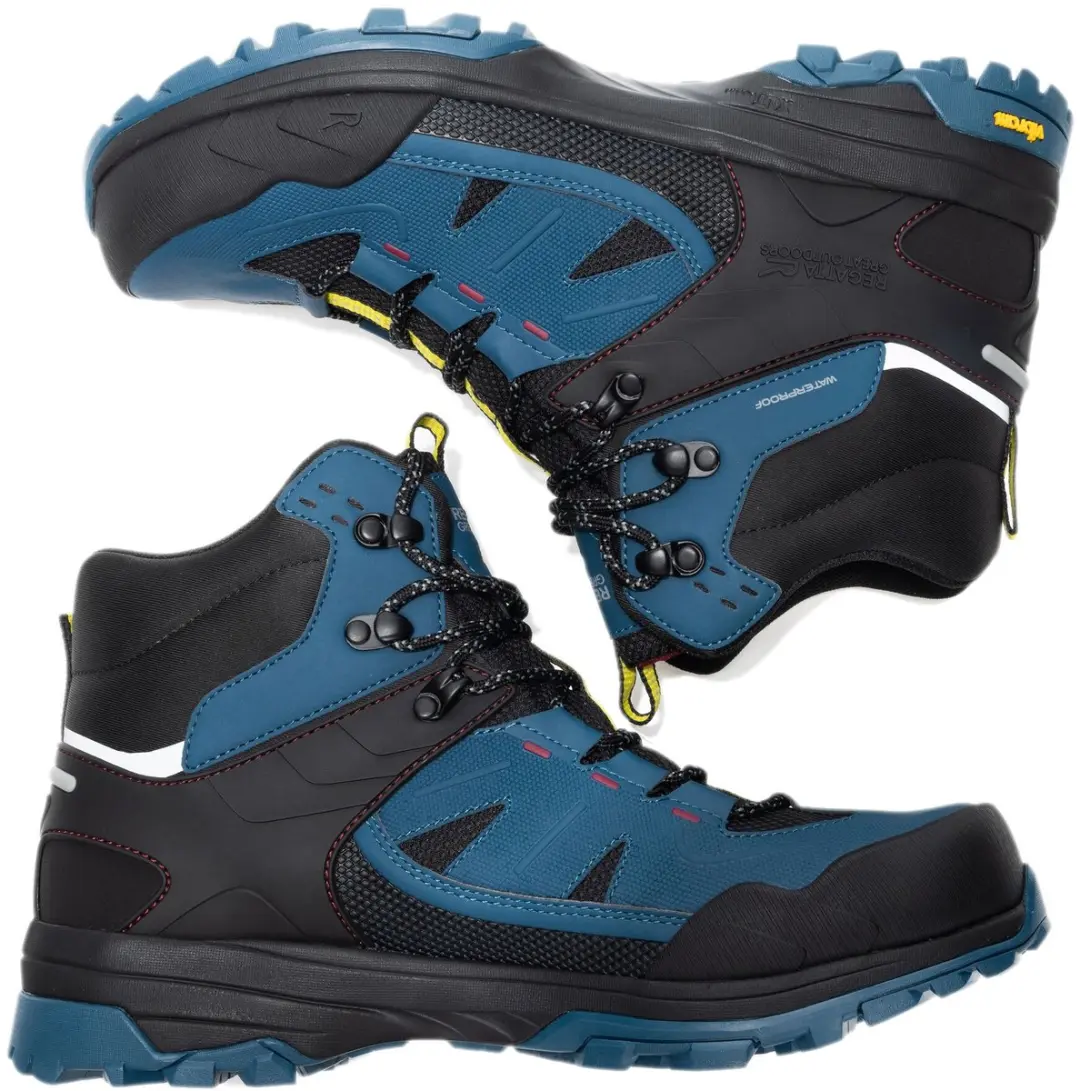 Regatta Wandelschoenen Heren - Blauw - Maat 45 - afbeelding 2 van 6