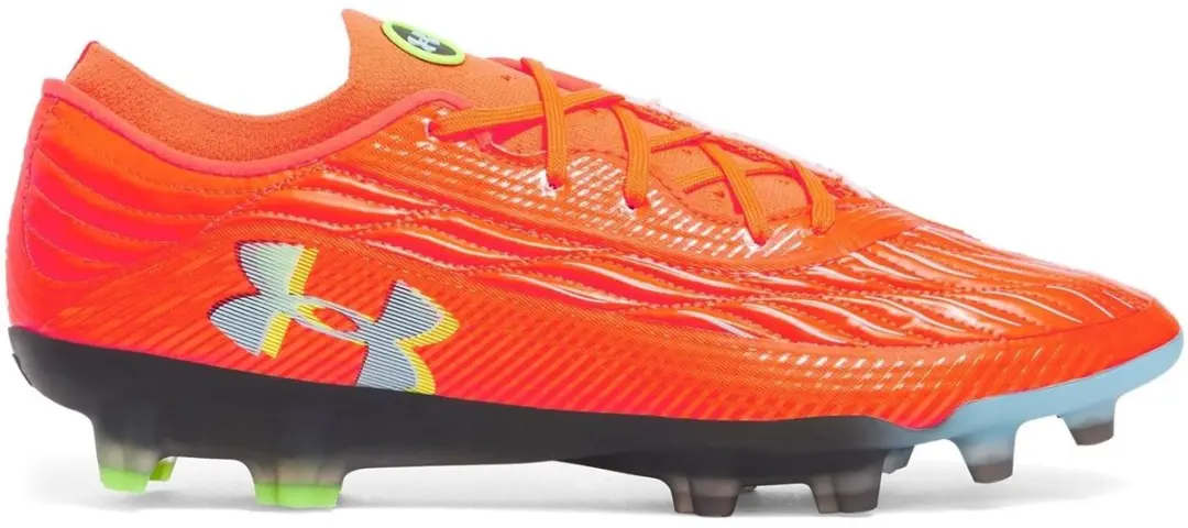 Crampons UA Magnetico Elite 4 FG Orange Under Armour